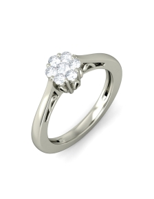 1 Pc Elegant Ellipse CZ Rings For Women Gril Crystal Ring Birthday Bridal Dress-Up Female Festivals Jewlelry Gift