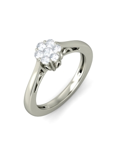 CVNANA 1pc Sparkle Oval Engagement Ring Wedding Band For Women Promise Ring Eternity Ring Fine Jewelry Gift