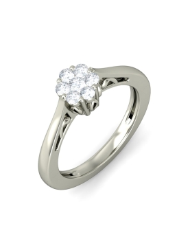 1 Pc Elegant Ellipse CZ Rings For Women Gril Crystal Ring Birthday Bridal Dress-Up Female Festivals Jewlelry Gift