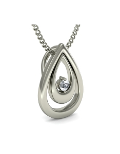 3pcs Pearl &amp; Rhinestone Necklace Earrings Set, Women's Fashionable